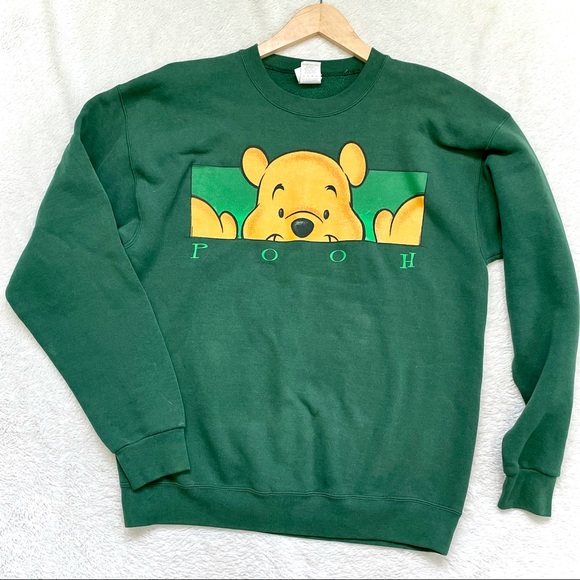 Disney Sweaters - The Disney Store | Vintage Pooh Oversized Sweater